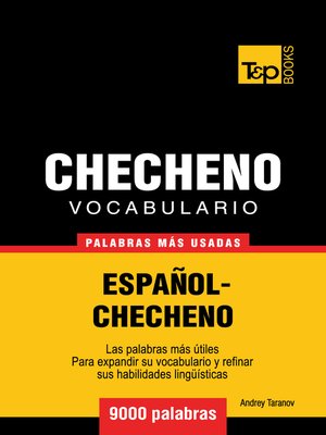 cover image of Vocabulario Español-Checheno